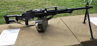 PKM PKP弾帯　25連 PKP Pecheneg machine gun | VS Battles Wiki | Fandom