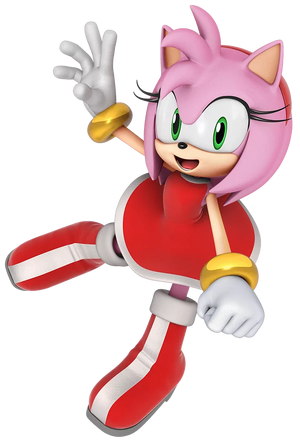 Modern Amy happy render