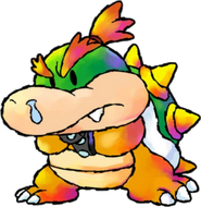 Baby Bowser as he appears in Yoshis Island.