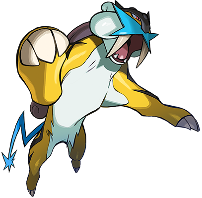 Raikou, Shiny pokemon Wiki