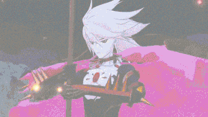 Karna using Vasavi Shakti in Fate/Grand Order Arcade