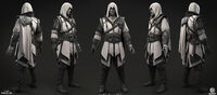 Ezio as he appears in Assassin's Creed: Nexus VR