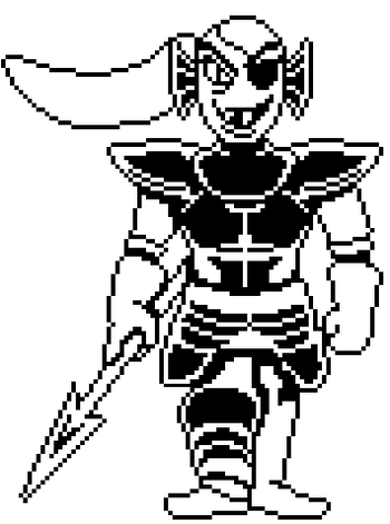 Undyne (Transparent ver.)