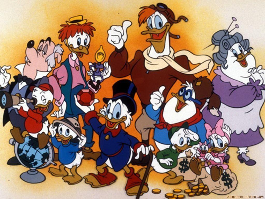 ducktales cartoon characters