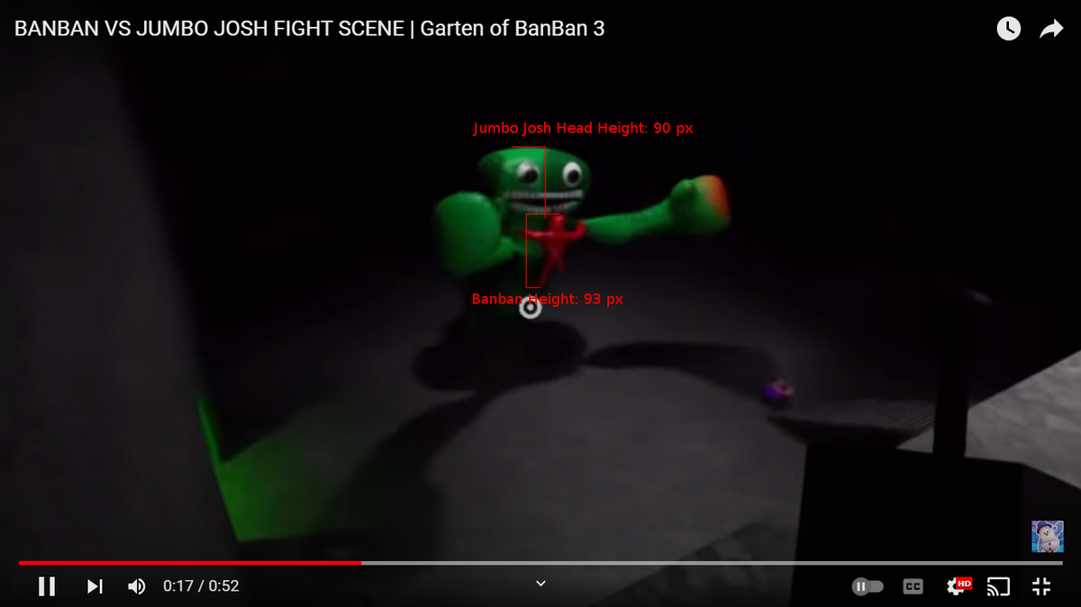 Garten of BanBan 4 - Jumbo Josh Last Fight 