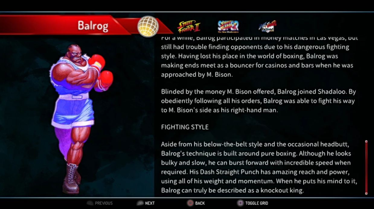 Balrog, Street Fighter Wiki