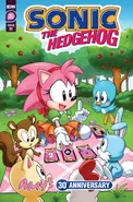 Sonic the Hedgehog: Amy's 30th Anniversary Special (Cover C)