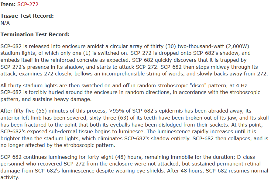 Power scaling: SCP-682 comp. Parte 1. @saas_jaaj @didi_xxz