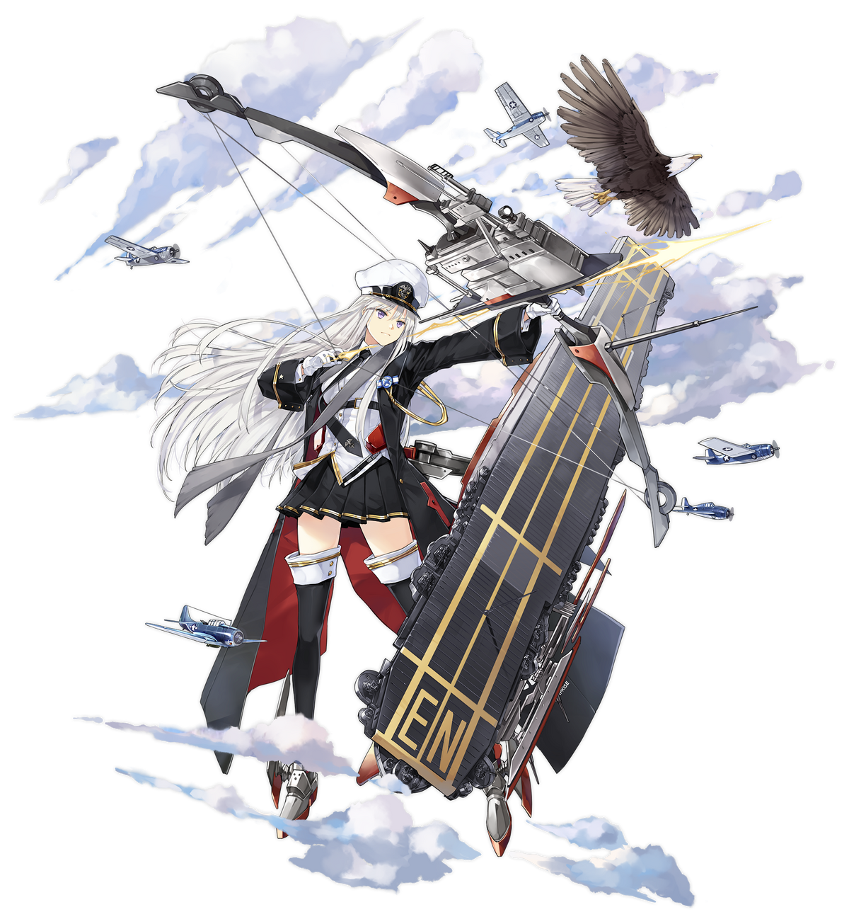 Азур лейн персонажи. Azur Lane Enterprise. Azur Lane Энтерпрайз. Azur Lane Enterprise Art.