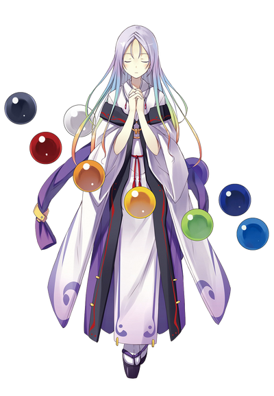 Anime representation of greek goddess iris on Craiyon
