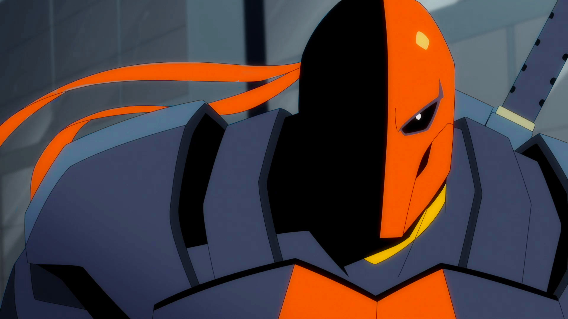 Deathstroke as a anime character