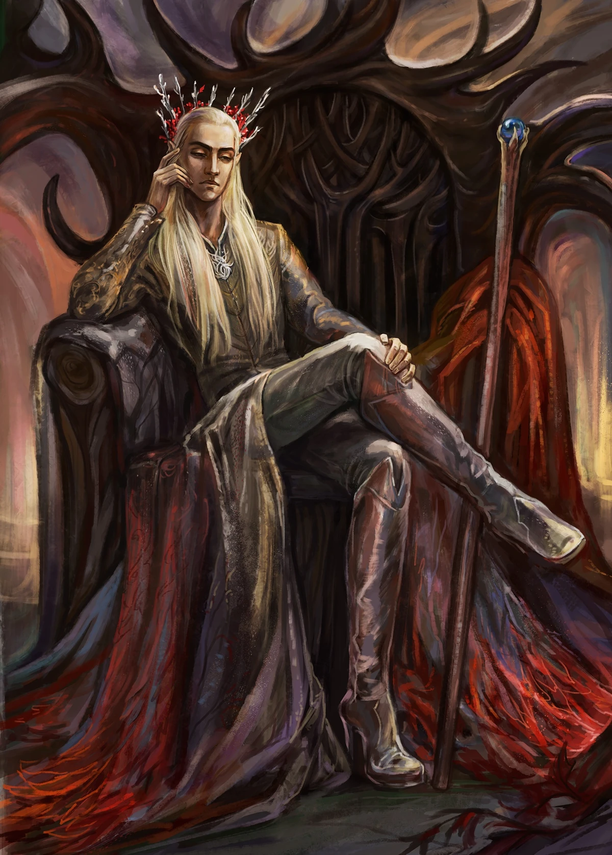 Thranduil (Books) | VS Battles Wiki | Fandom, image size:1200x1676