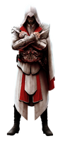 Another render of Ezio in his Roman robes from Assassin's Creed: Brotherhood