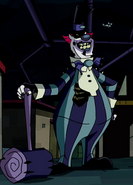 Zombozo's deteriorated body in Omniverse