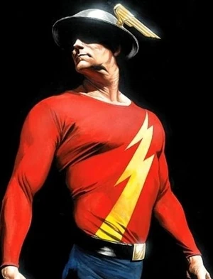 Jay Garrick's connection with the Speed Force slowed his aging, allowing him to operate as a Superhero since the 1960s