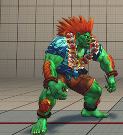 Ultra Street Fighter IV - Blanka - Prologue, Rival Battle, and Ending