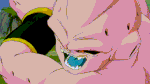 Kid Buu fires his Majin Kamehameha
