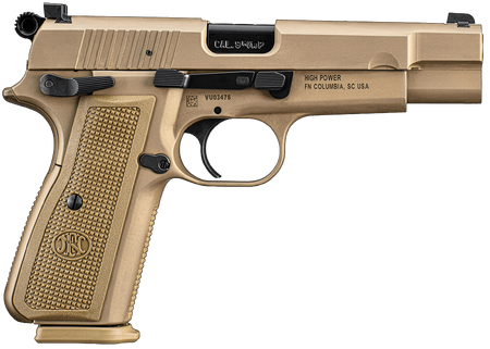 タナカ　F.N. BROWNING HI-POWER Mk-Ⅲ シルバー Tanaka Browning Hi-Power MK III Stainless GBB Airsoft Pistol