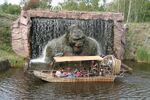 Aqua Safari King Kong animatronic in Germany's Serengeti Park.