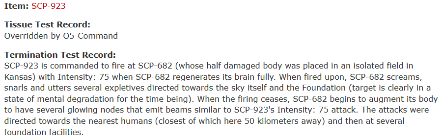 SCP-682 - SCP Foundation - AK1 MUGEN Community