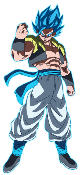 Gogeta Blue Form by NefariousMonsterWolf