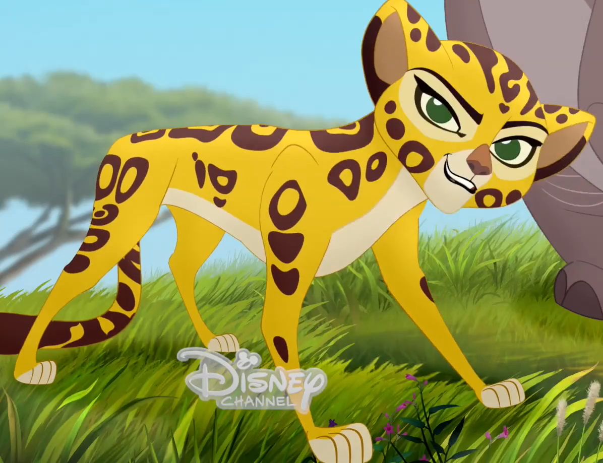 Fuli is a confident cheetah who is one of Kion's friends in the Disney...