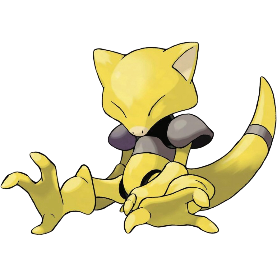 Pokemon - Alakazam(with cuts and a as whole)