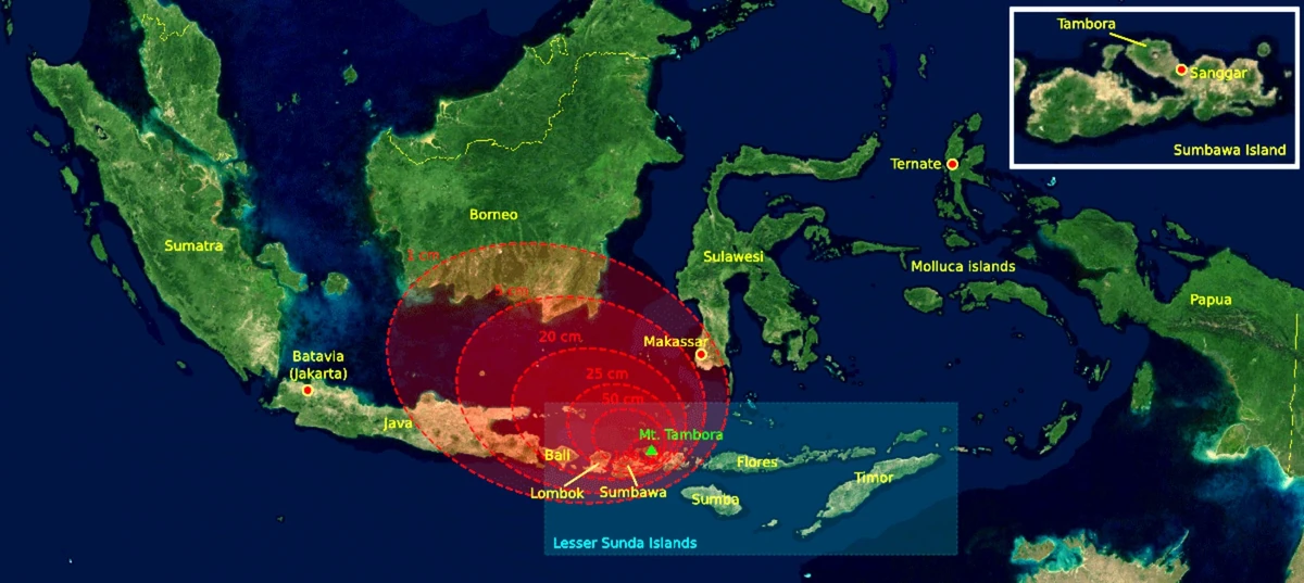 Mount Tambora Eruption VS Battles Wiki Fandom