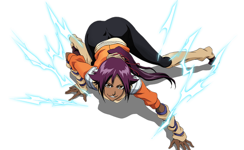 Pre-Timeskip Yoruichi Rendered