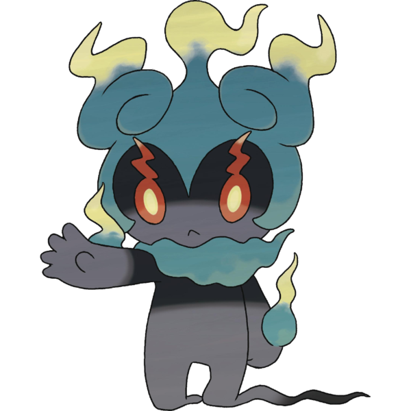 Mundo Pokémon - 802- Marshadow (Forma Espírito de Luta Ardente). Tipo:  lutador/fantasma. Evolução: Não Evolui. Histórico: Quando seu espírito de  luta começa a arder, Marshadow assume essa forma. Quando vai disparar um