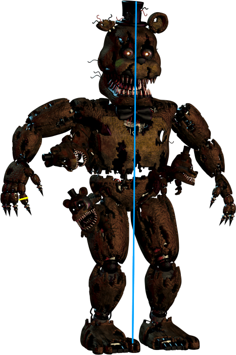 FNAF Size Comparison, Biggest CHaracters of Five Nights at Freddy's