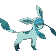 Glaceon, The Fresh Snow Pokémon.