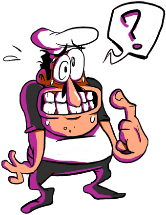 Making Peppino sprites, but every day I increase the amount of