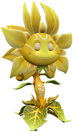 Sunflower Queen Plants Vs Zombies Wiki Fandom - Plants Vs Zombies Garden  Warfare 2 Royal Hypno Flower Png,Sunflowers Png - free transparent png  images 