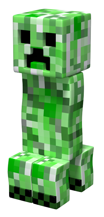 Minecraft Creeper Cinema 4D, creeper transparent background PNG clipart