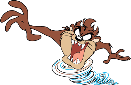 Taz from cheap looney tunes
