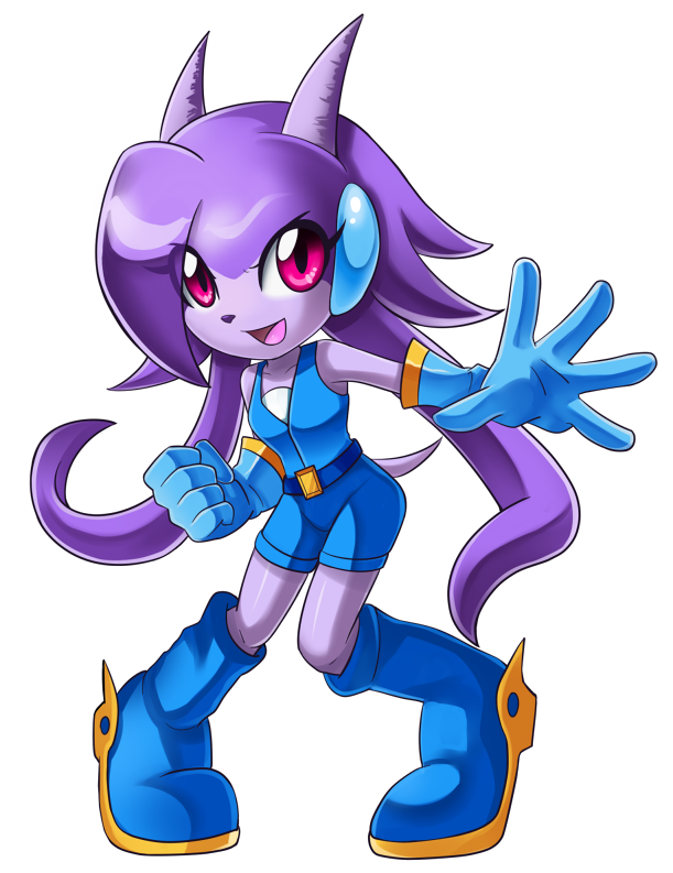 Sash Lilac is one of the main protagonists in Freedom Planet, alongside Car...