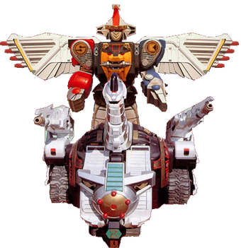 パワーレンジャー　ニンジャメガゾード　NINJA MEGAZORD 隠大将軍 Ninja Megazord | RangerWiki | Fandom