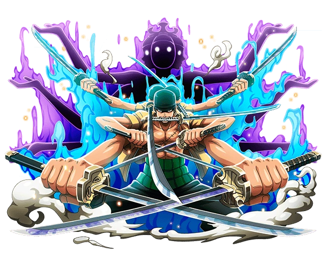 One Piece Roronoa Zoro Iron On Transfer #3 – Divine Bovinity Design