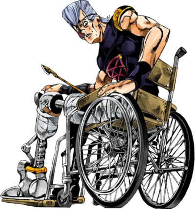 JJBA City Hall」 — Part 5 Polnareff - official profile artwork