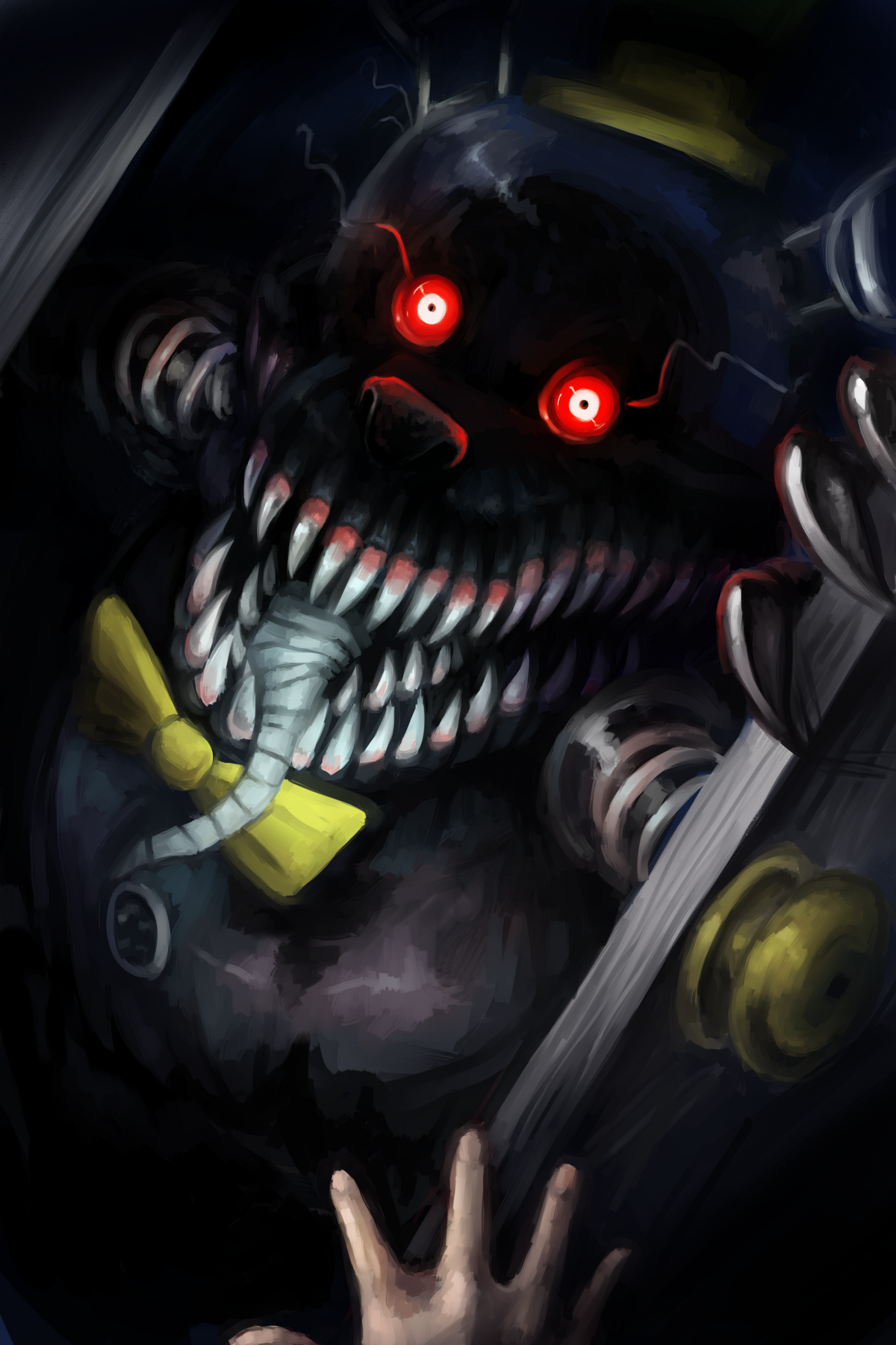 How strong is Nightmare Freddy from Five Nights at Freddy's