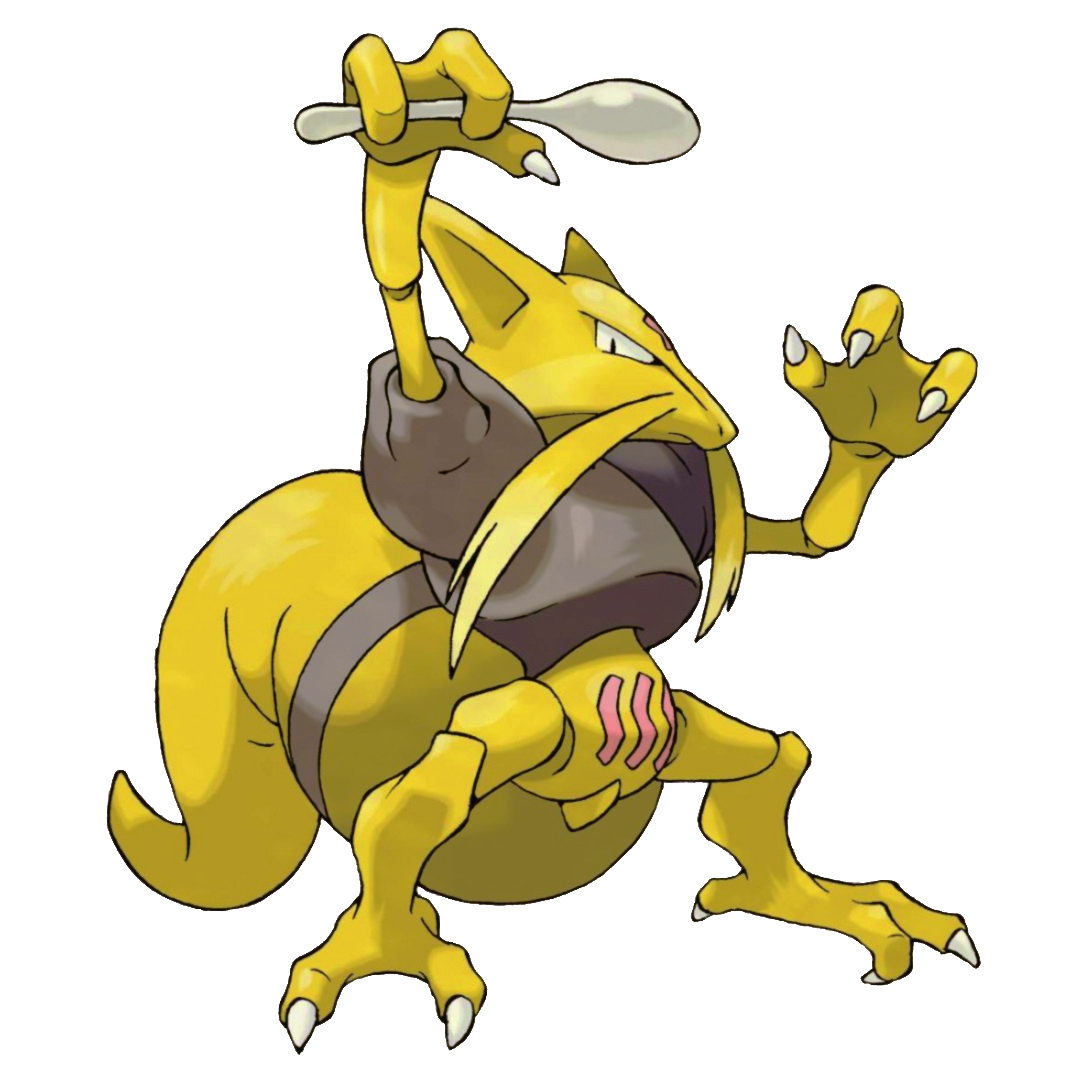 The famous Gen 1 traded evolution Pokémon, but only Alakazam keeps his  Psychic background with Lucky Shimmer. : r/TheSilphRoad