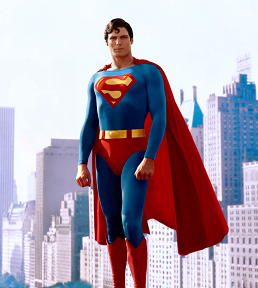 Christopher Reeve as Superman  Superman, Christopher reeve superman,  Superman movies