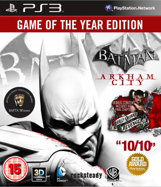 RARE BATMAN ARKHAM ASYLUM PLAYSTATION 3 PAL VERSION PROMO DVD