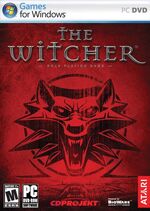 The witcher boxart super