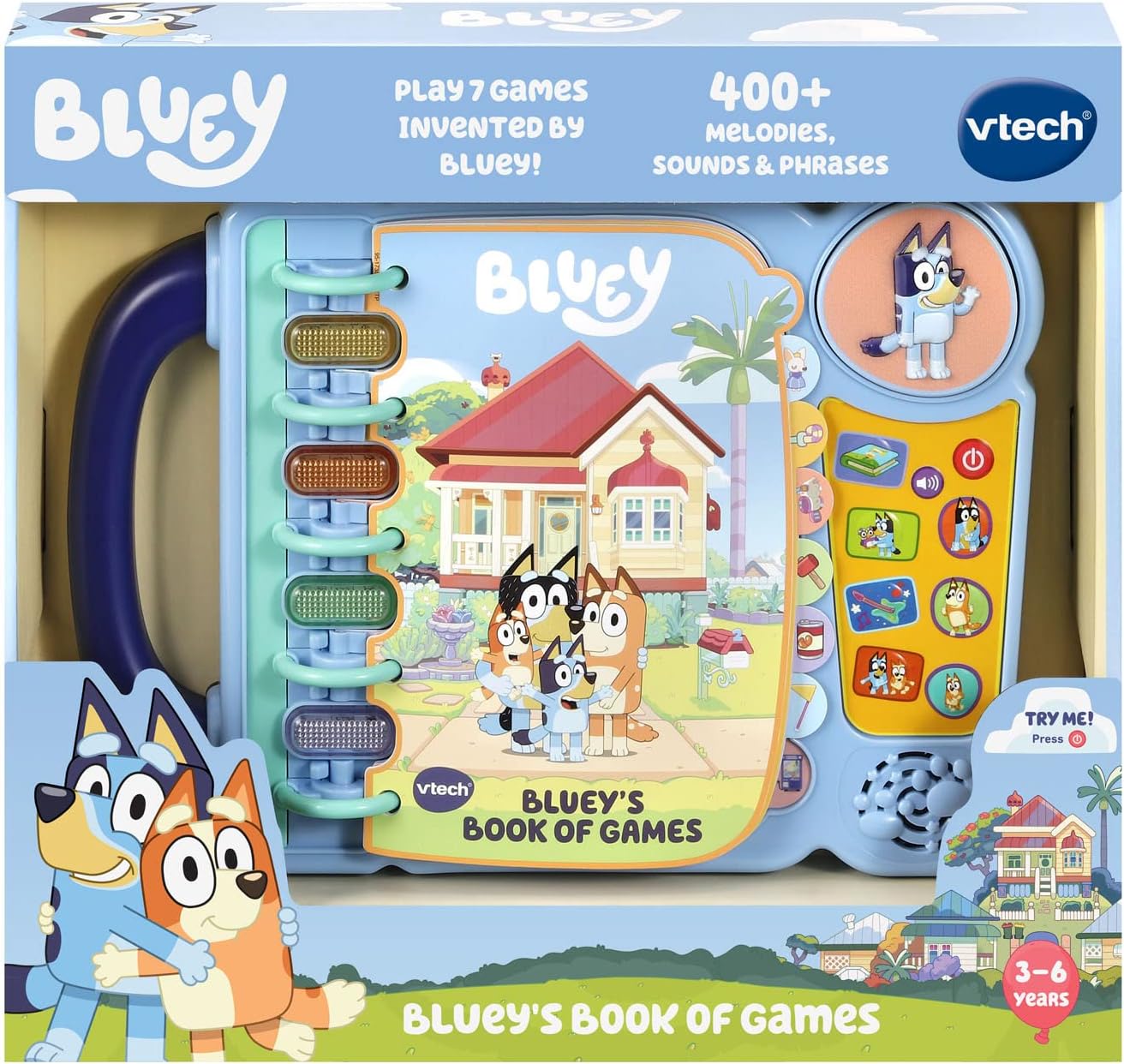 VTech Bluey's Book of Games サウンド 絵本 Bluey's Book of Games | VTech Wiki | Fandom