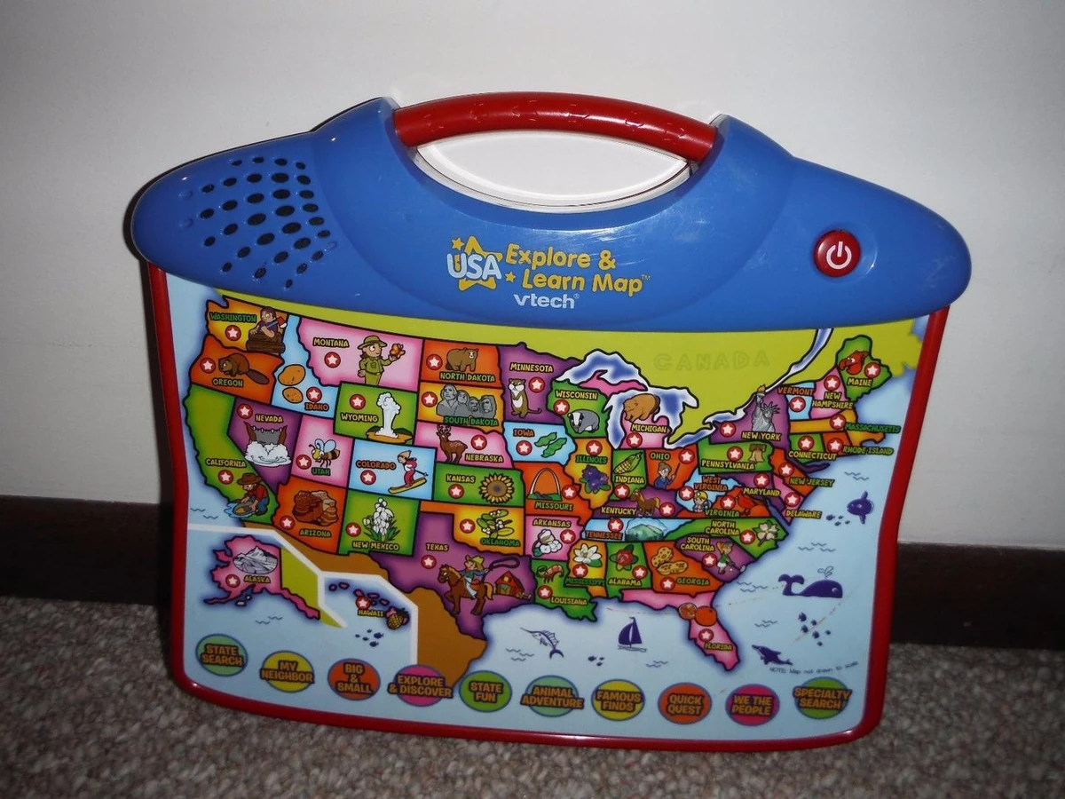USA Explore & Learn Map VTech Wiki Fandom
