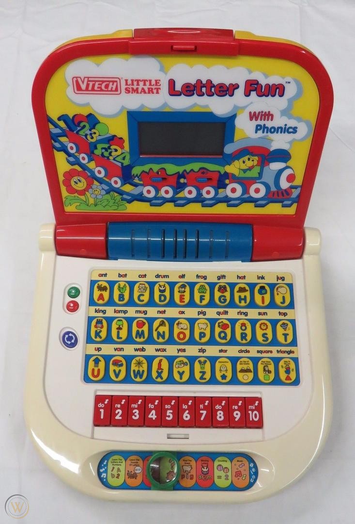 Bad Apple on a VTech Ordi Genius Kid toy 'computer' thing 