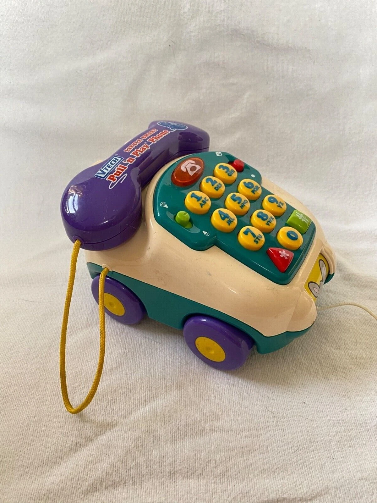 V-Tech Talking Musical Pull & Play Kids Toy Phone Music Animals