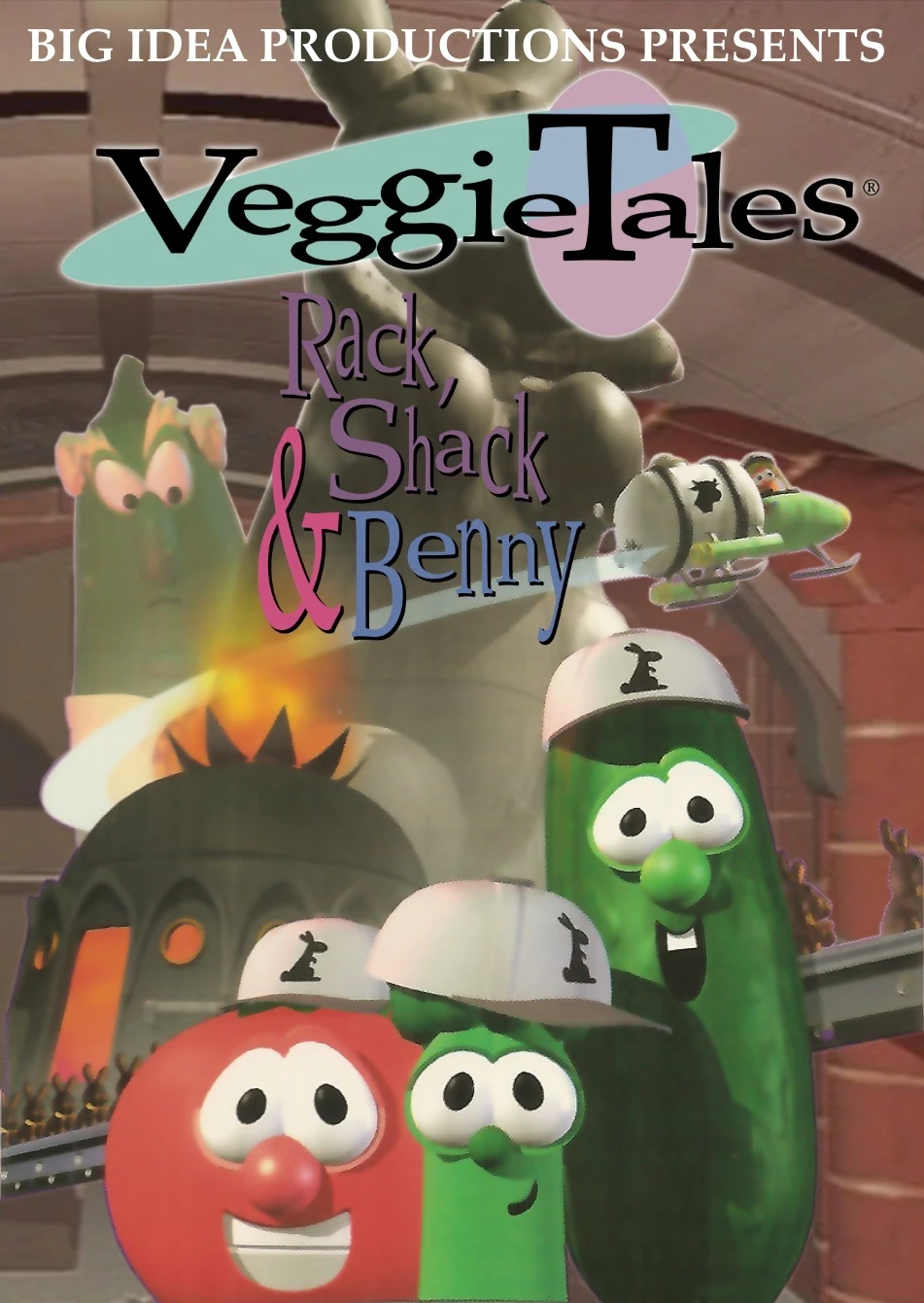Veggietales Rack Shack And Benny Dvd